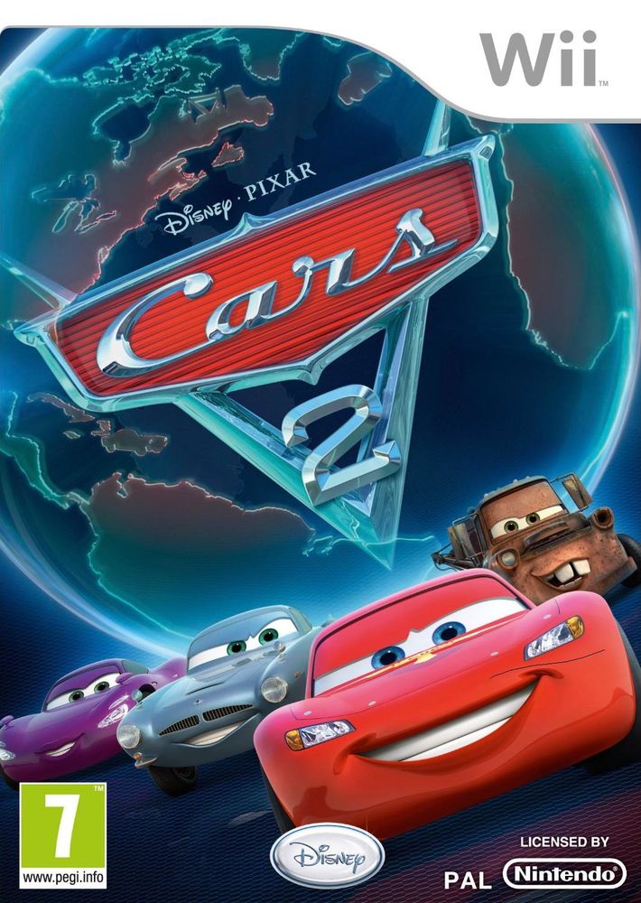 Disney Pixar Cars 2 Wii CIB